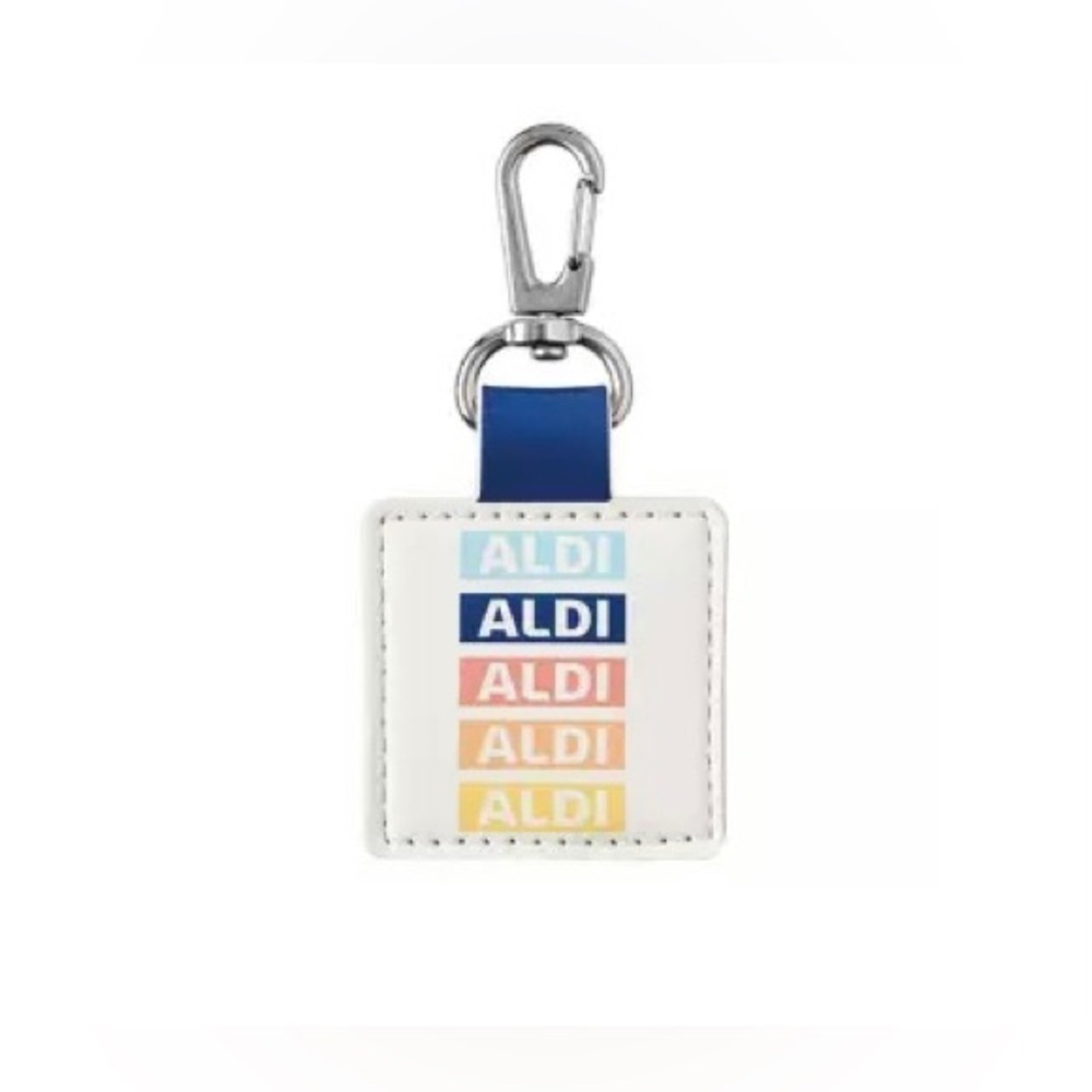 Aldi 2025 Square Quarter Keychain - NWT